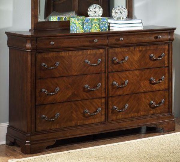 Picture of ALEXANDRIA EIGHT DRAWER DRESSER