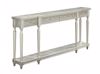 Picture of SILVER LEAF CONSOLE TABLE