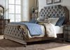 Picture of DUSTY GREY QUEEN UPHOLSTERED BED
