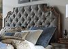 Picture of DUSTY GREY QUEEN UPHOLSTERED BED