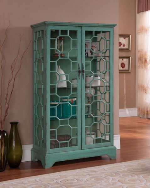 Picture of TWO DOOR CURIO CABINET