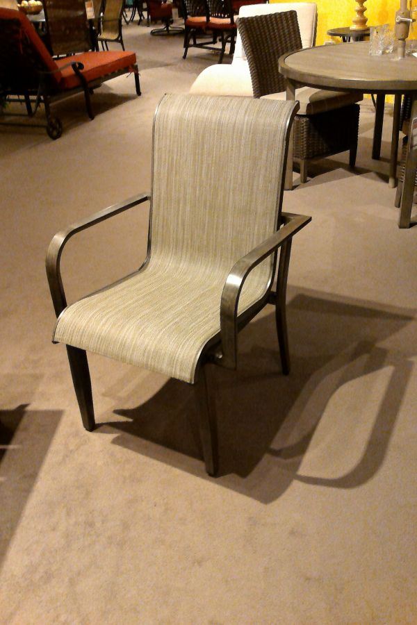 BROOKSTONE STACKING SLING CHAIR