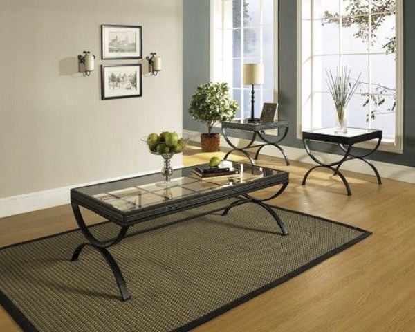 Picture of EMERSON 3-PC OCCASIONAL SET BLACK