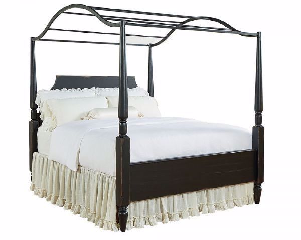 Picture of QUEEN CARRIAGE CANOPY BED