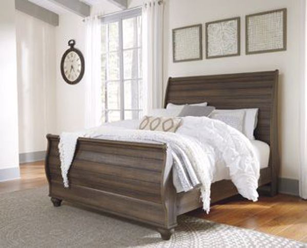 Picture of BIRMINGTON QUEEN SLEIGH BED