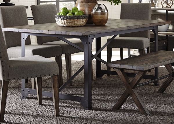 Picture of CALDWELL TRESTLE TABLE