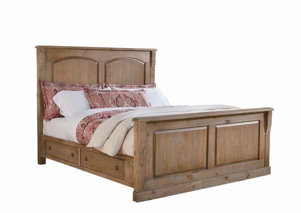 Picture of SAVANNAH COURT QUEEN STORAGE PANEL BED