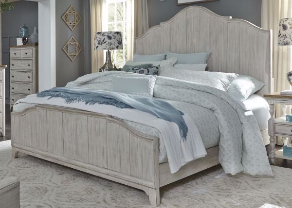Picture of FARMHOUSE KING PANEL BED