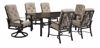 Picture of CHATHAM II RECTANGULAR UMBRELLA DINING TABLE