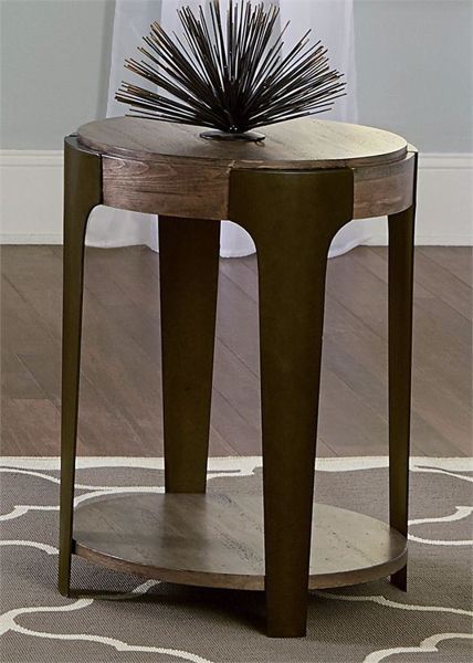 Picture of SAPPHIRE LAKES ROUND END TABLE