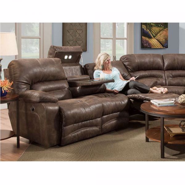 Picture of LEGACY RECLINING SOFA BROWN