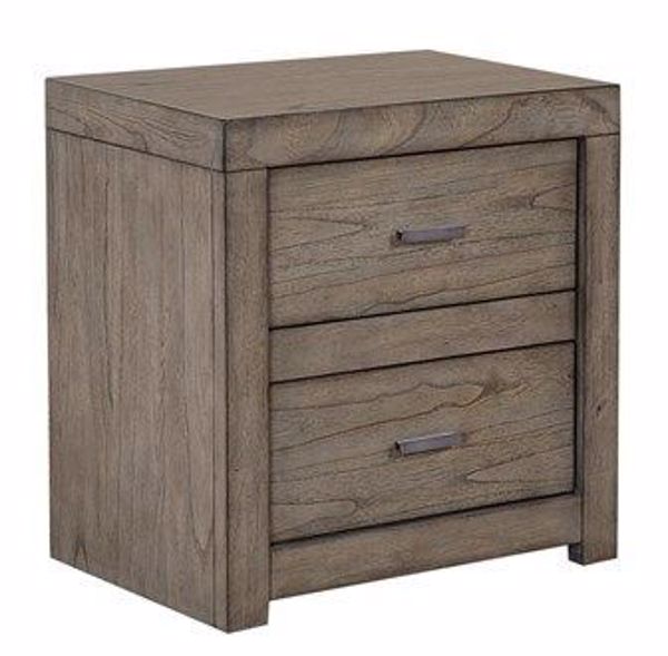 Picture of MODERN LOFT 2-DRAWER NIGHTSTAND