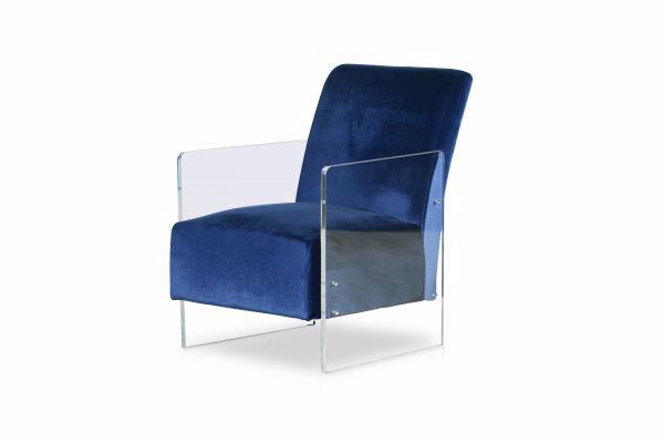 Picture of ANDREA ACCENT CHAIR BLUE