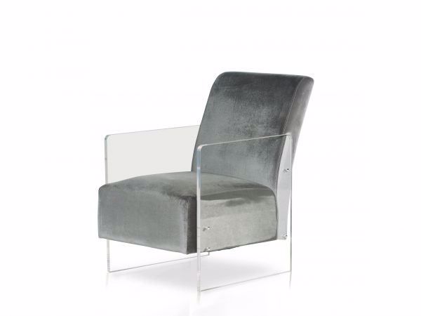 Picture of ANDREA ACCENT CHAIR GRAY