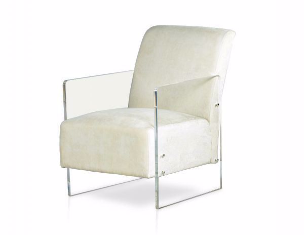 Picture of ANDREA ACCENT CHAIR IVORY