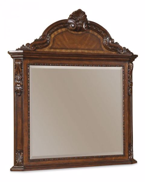 Picture of OLD WORLD CROWNED MIRROR