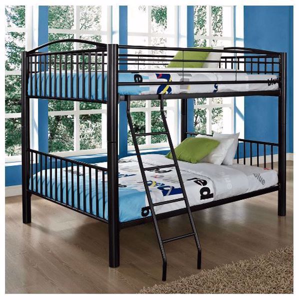 heavy metal full over full bunk bed