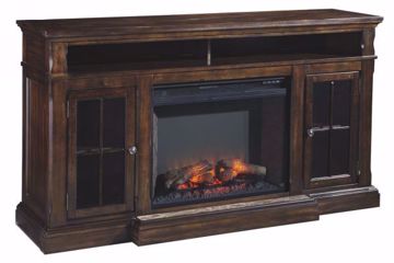 Picture of RODDINTON TV STAND WITH FIREPLACE INSERT