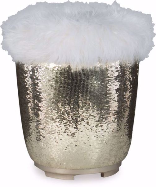 Picture of GLITZ & GLAM VANITY STOOL