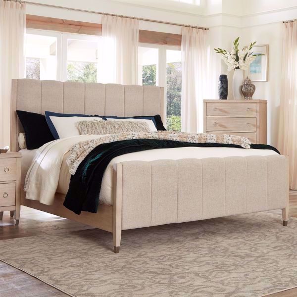 Picture of SAUSALITO KING UPHOSTERED PANEL BED