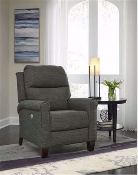 Picture of PEPTALK HI LEG RECLINER CHARCOAL