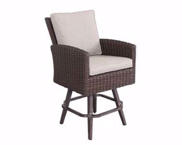 Picture of BROOKSTONE SWIVEL BARSTOOL
