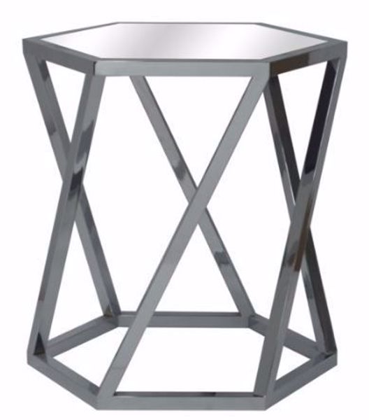 Picture of MELROSE HEXAGON END TABLE