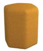 Picture of HEXAGONAL ACCENT STOOL YELLOW