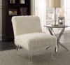 Picture of FUR & ACRYLIC ACCENT CHAIR