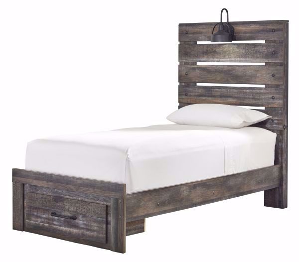 Picture of DRYSTAN TWIN STORAGE PANEL BED