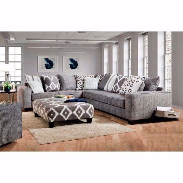 Picture of STONEWASH BLACK 2-PC. SECTIONAL