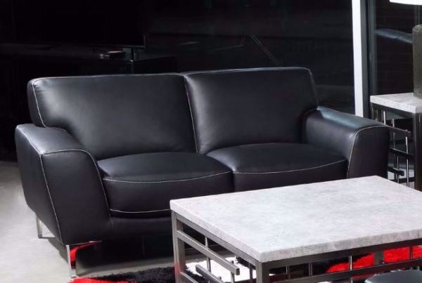 Picture of CARRARA BLACK LOVESEAT