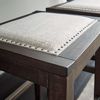 Picture of HALLISHAW UPHOLSTERED STOOL
