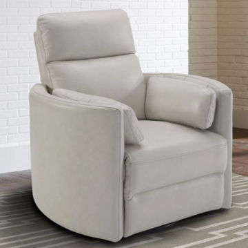 Picture of FLORENCE POWER SWIVEL RECLINER IVORY