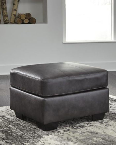 Picture of KENSBRIDGE OTTOMAN CHARCOAL