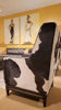 Picture of Chambers Leather and Hide Tufted Accent Chair