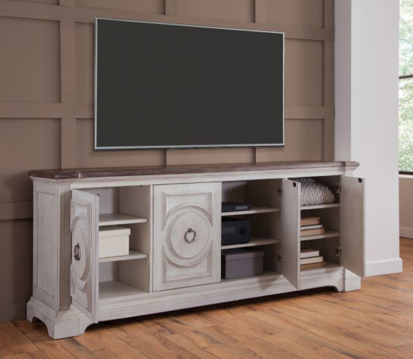 Antique White Brighten Console