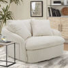 Picture of Boomer Mega Ivory Large Swivel Chair