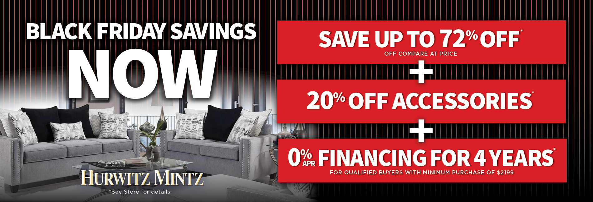 Hurwitz Mintz Furniture Sales & Promotions