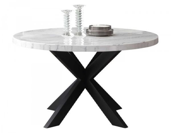Picture of XENA ROUND MARBLE TOP DINING TABLE