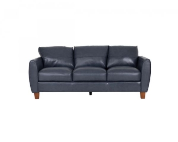 Picture of TRAVERSE BLUE LEATHER SOFA