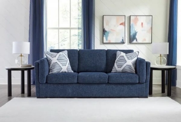 Picture of EVANSLEY NAVY SOFA