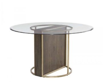 Picture of STEFAN GLASS DINING TABLE