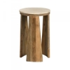 Picture of LIAM ROUND WOODEN ACCENT TABLE