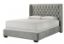 Picture of DAPHNE LIGHT GREY KING UPHOLSTERED BED