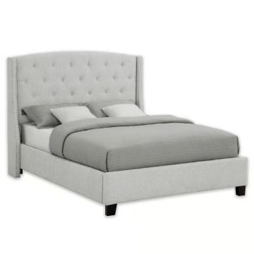 Picture of EVA DOVE UPHOLSTERED KING BED