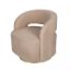 Picture of ORANGE CREAM SWIVEL BACK CHAIR