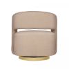 Picture of ORANGE SWIVEL BACK CHAIR