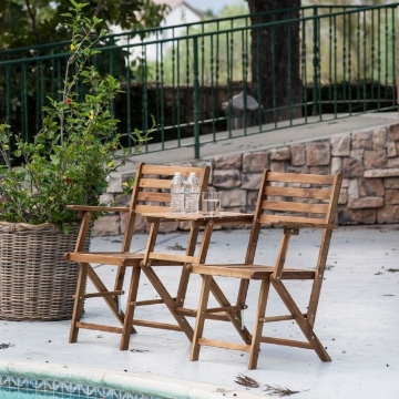 Picture of 3 PIECE FOLDING CHAIR & TABLE