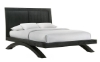 Picture of ALLAN QUEEN BLACK PLATFORM BED